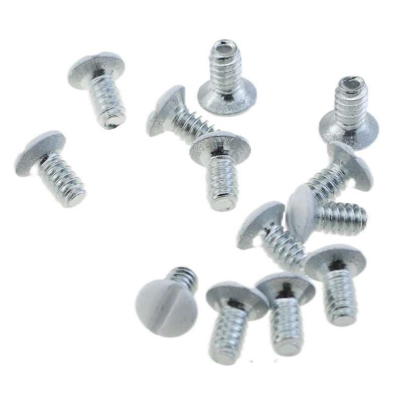 MEETOOT 120-Pack Wall Outlet Cover Screws 5/16 Inch Length 6-32 Thread Oval Head Slotted Replacement Screws for Wall Plates - Image 5